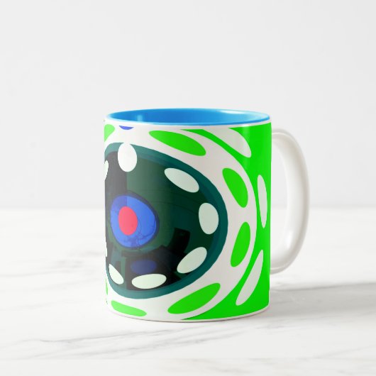 Target art ツートーンマグカップ (正面右)