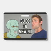 Targeta Mewing バッジ (裏面)