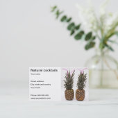 Targeta para cocteleria 名刺 (スタンド正面)