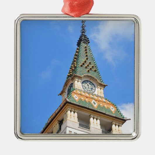 Targu-Mures、ルーマニア メタルオーナメント (正面)