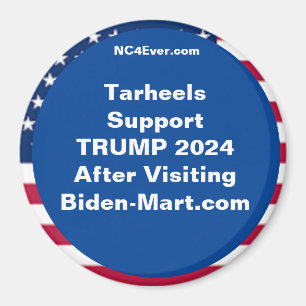 TarheelサポートTRUMP 2024 After Fridge マグネット