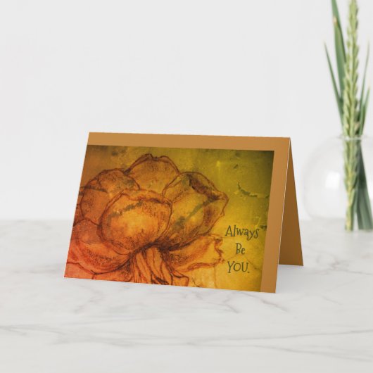 *'T'ariciバラ'デザイン，ありがとう シーズンカード (正面)