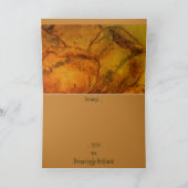 *'T'ariciバラ'デザイン，ありがとう シーズンカード (内部)