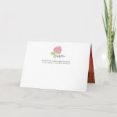 *'T'arici Rose' design, Thank You シーズンカード (裏面)