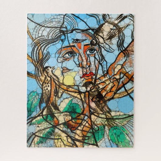 Tarin, Infinity Dots by After Francis Picabia ジグソーパズル (縦)
