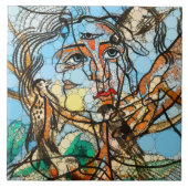 Tarin, Infinity Dots by After Francis Picabia タイル (正面)