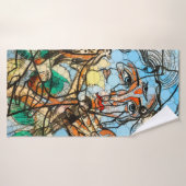 Tarin, Infinity Dots by After Francis Picabia バスタオル (バスタオル)