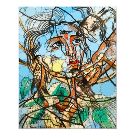 Tarin, Infinity Dots by After Francis Picabia フォトプリント (正面)