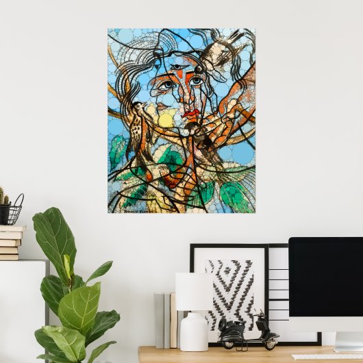 Tarin, Infinity Dots by After Francis Picabia ポスター (ホームオフィス)