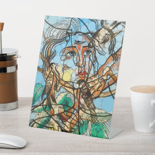 Tarin, Infinity Dots by After Francis Picabia 台座サイン (インサイチュ)