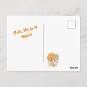 Tarjeta agradecimiento de comprension ポストカード (裏面)