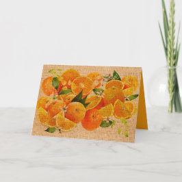 Tarjeta Bitter Oranges from Capri (Cretonne Editio カード