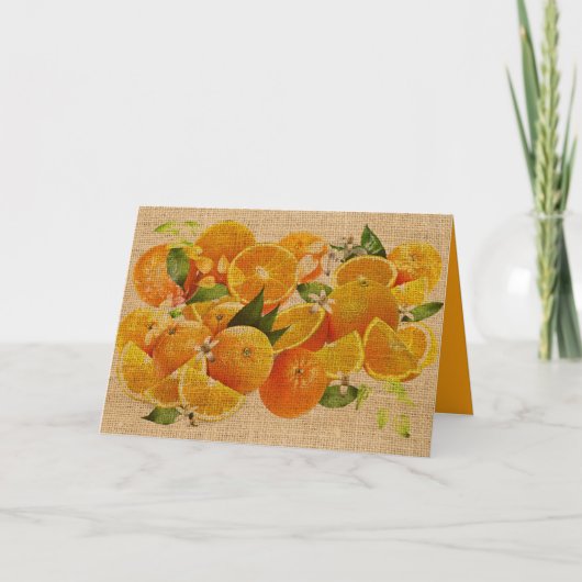 Tarjeta Bitter Oranges from Capri (Cretonne Editio カード (正面)