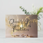 Tarjeta Cheers to a New Year Full of Possibilities シーズンカード (スタンド正面)