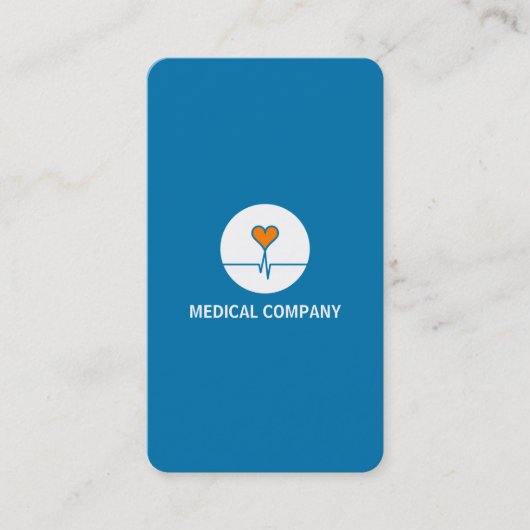 Tarjeta comercial Medical Mod. Healthcore 名刺 (正面)