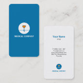 Tarjeta comercial Medical Mod. Healthcore 名刺 (正面/裏面)
