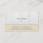 Tarjeta comercial Profesional Construcción 名刺 (裏面)