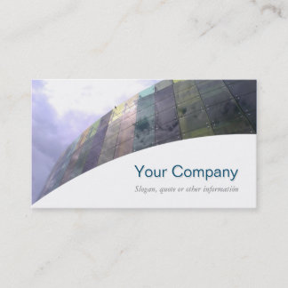 Tarjeta comercial Profesional Cristal 名刺