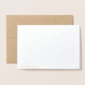 Tarjeta Con Relieve Metalizado Modern Save the Dat 箔カード (裏面封筒付き)