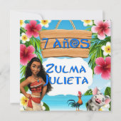 Tarjeta cumpleaños Mohana シーズンカード (正面)