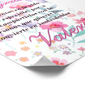 Tarjeta de agradecimiento ポスター (角)