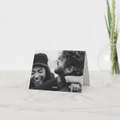 Tarjeta de Agradecimiento Boda Caligrafía y Foto  サンキューカード (裏面)