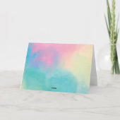 Tarjeta De Agradecimiento Let's get cool in the Po サンキューカード (裏面)