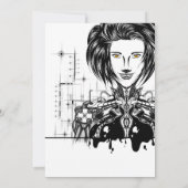 Tarjeta de agradecimiento plana サンキューカード (裏面)