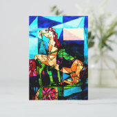 Tarjeta de agradecimiento plana サンキューカード (スタンド正面)