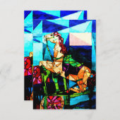 Tarjeta de agradecimiento plana サンキューカード (正面/裏面)