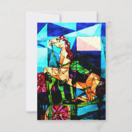 Tarjeta de agradecimiento plana サンキューカード