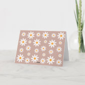 Tarjeta De Agradecimiento Thank yoy card boho Dais サンキューカード (裏面)