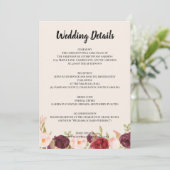 Tarjeta de anuncios plana 案内状 (スタンド正面)