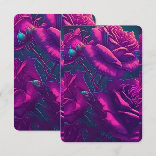 tarjeta de boda 招待状 (正面/裏面)