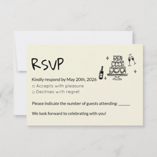 Tarjeta de confirmación 出欠カード (正面)