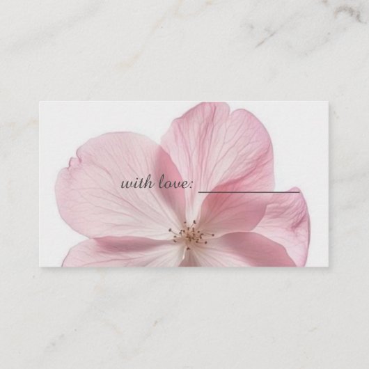 Tarjeta de cumpleaños 名刺 (裏面)