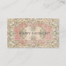 Tarjeta de cumpleaños 名刺