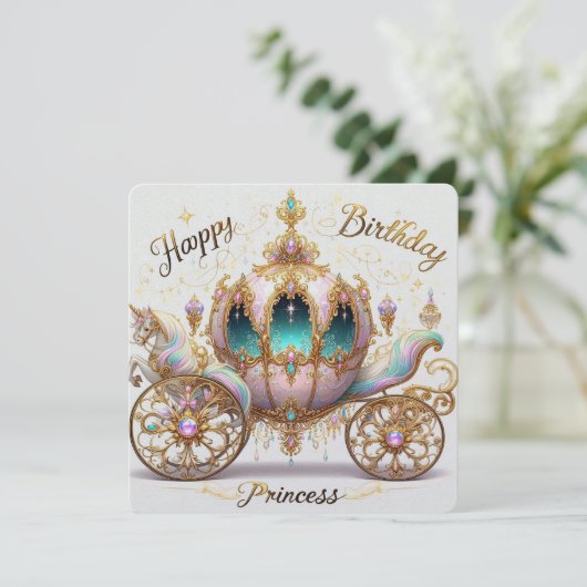 Tarjeta de Cumpleaños Princess (スタンド正面)