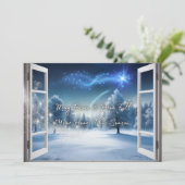 Tarjeta de Esperanza y Paz con Escena Invernal シーズンカード (スタンド正面)