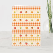 Tarjeta de felicitación de cumpleaños en otoño, カード (裏面)
