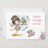 Tarjeta de Felicitación para mamá 招待状 (正面)