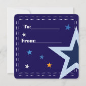 Tarjeta de felicitación plana カード (裏面)