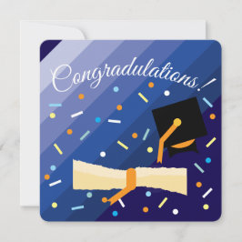 Tarjeta de felicitación plana カード