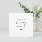 Tarjeta de felicitación plegada muther day シーズンカード (スタンド正面)