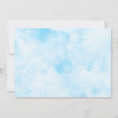 Tarjeta de Gracias写真バプテスマサンキューカード サンキューカード (裏面)