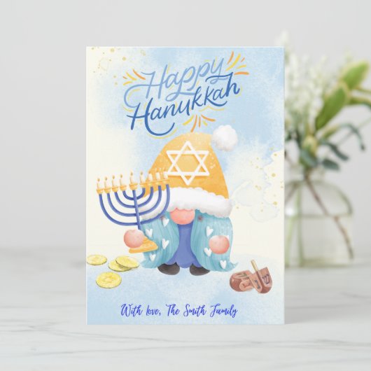 Tarjeta de Hanukkah  シーズンカード (スタンド正面)