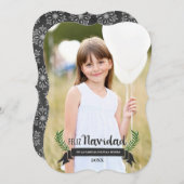 Tarjeta de Navidad Elegante シーズンカード (正面/裏面)