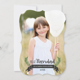 Tarjeta de Navidad Elegante シーズンカード