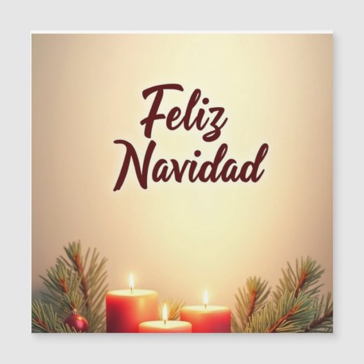 Tarjeta de Navidad elegante con detalles dorados Y (正面)