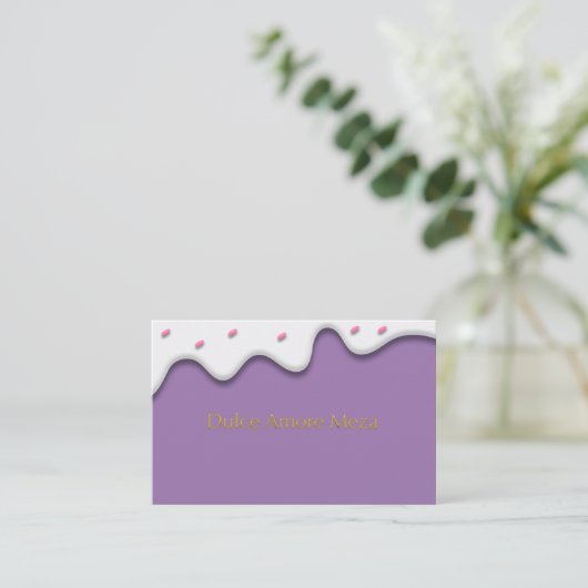 Tarjeta de negocio 名刺 (スタンド正面)